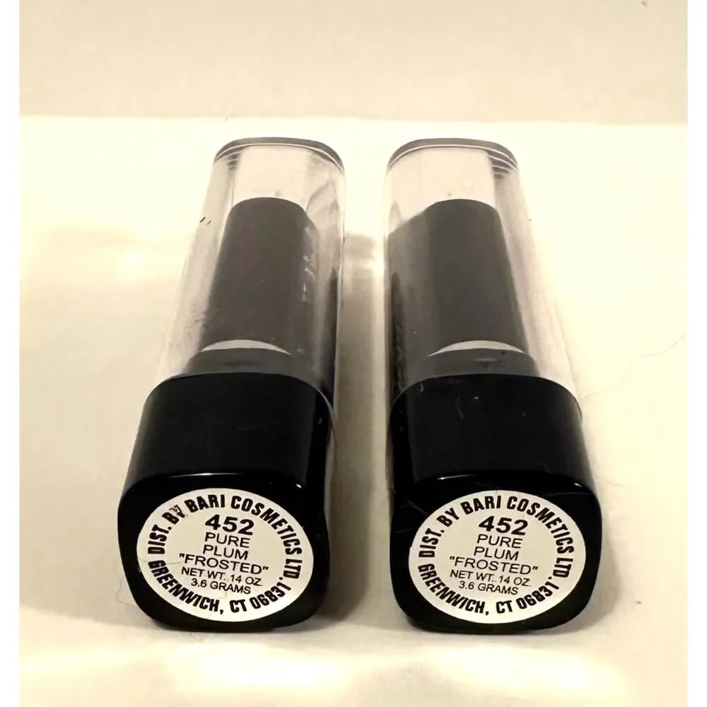 2x Love My Lips Lipstick #452 Pure Plum Frosted NEW